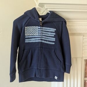 Baby Gap | Flag Zipper Hoodie